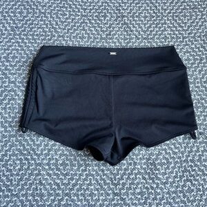 PINK Victoria's Secret Medium Black Athletic/Swim Shorts
